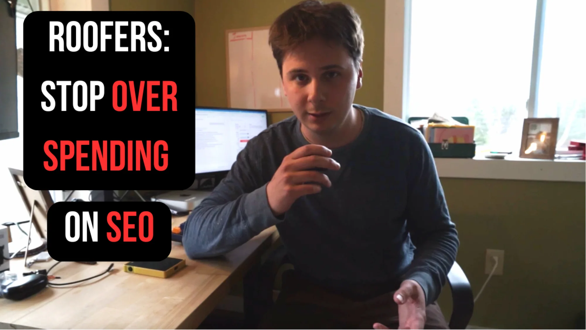 SEO for roofers - stop overspending on SEO